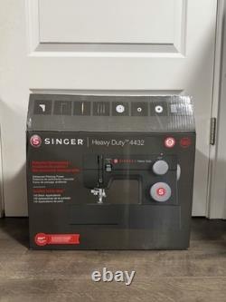 SINGER Heavy Duty 4432 Electric Sewing Machine, Buttonhole-Stitch, Free Arm