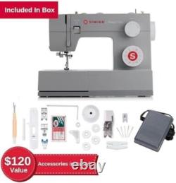 SINGER Heavy Duty 4452 High Speed Sewing Machine With Accessory Kit, Grey