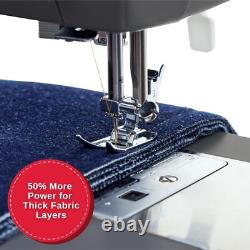 SINGER Heavy Duty 4452 High Speed Sewing Machine With Accessory Kit, Grey