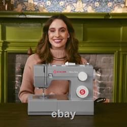 SINGER Heavy Duty 4452 High Speed Sewing Machine With Accessory Kit, Grey SINGER Heavy Duty 4452 High Speed Sewing Machine With Accessory Kit, Grey