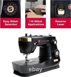 SINGER Heavy Duty 500 Classic Sewing Machine with Accessory Kit Black/Gold