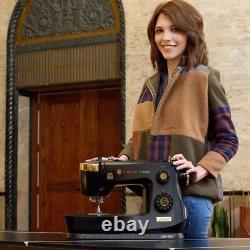 SINGER Heavy Duty 500 Classic Sewing Machine with Accessory Kit Black/Gold