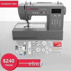SINGER Heavy Duty 6800C Computerized Sewing Machine with Accessory Kit, Grey