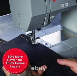 SINGER Heavy Duty 6800C Computerized Sewing Machine with Accessory Kit, Grey