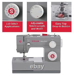 SINGER Heavy Duty Sewing Machine With Included Accessory Kit, 110 Stitch Appli