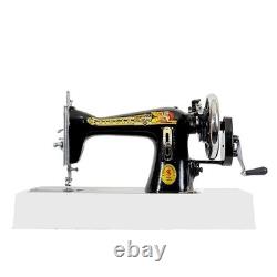 SINGER Solo Supreme Manual Sewing Machine Black Heavy Duty Cast Iron-FREE Cover