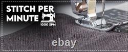 SINGER Solo Supreme Manual Sewing Machine Black Heavy Duty Cast Iron-FREE Cover