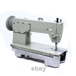 SM-6-9 Industrial Heavy Duty Flat Lockstitch Sewing Machine Head Leather Fabric