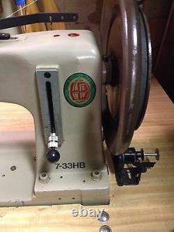 Scotsew 7-33 HB Super Heavy Duty Walking Foot Sewing Machine with Reverse