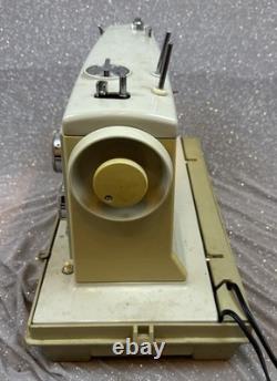 Sears Kenmore 158.13201 Heavy Duty Sewing Machine with Pedal & Case Tested Works