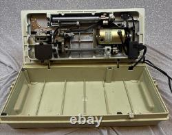 Sears Kenmore 158.13201 Heavy Duty Sewing Machine with Pedal & Case Tested Works