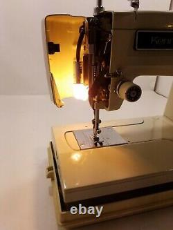Sears Kenmore 158.19412 Heavy Duty Zig Zag Sewing Machine W Footpedal Case Japan