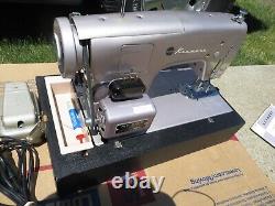 Sears Kenmore Sewing Machine Model 50 Zig-zag 158-504 Purple Heavy Duty