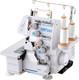 Serger Overlock Sewing Machine, 1250 Stitches per Minute, 2-3-5 Thread Capabilit
