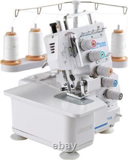Serger Overlock Sewing Machine, 1250 Stitches per Minute, 2-3-5 Thread Capabilit