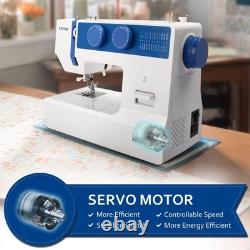 Sewing Machine Full Size Heavy Duty Portable with 6 Bobbins 5 Feet for Home