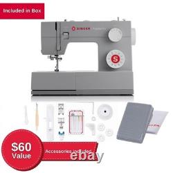 Sewing Machine Heavy Duty High Speed SINGER 4423 Grey w Accessories Accessory