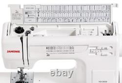 Sewing Machine Heavy Duty Janome HD3000 18 Built in Stitches Hard Case
