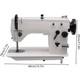 Sewing Machine-Industrial Strength Heavy Duty Upholstery + Leather 2000RPM