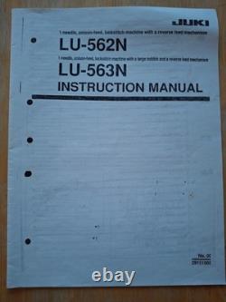Sewing Machine JUKI Model 563N Heavy Duty Top of The Line