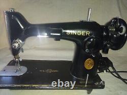 Sewing Machine SINGER 201 Heavy Duty Serviced