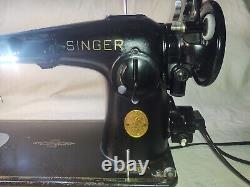 Sewing Machine SINGER 201 Heavy Duty Serviced