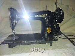 Sewing Machine SINGER 201 Heavy Duty Serviced