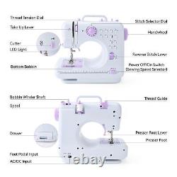 Sewing Machine for Beginners, Heavy Duty Sewing Machine, 12 Built-in Stitches