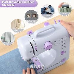 Sewing Machine for Beginners, Heavy Duty Sewing Machine, 12 Built-in Stitches