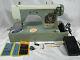 Sewmor 870 Heavy Duty Sewing Machine Leather Upholstery Straight Stitch & Case