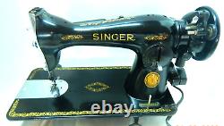 Singer 15-91 Heavy Duty Sewing Machine Leather to Chifon SERVICED