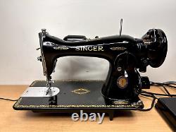 Singer 15-91 Heavy Duty Sewing Machine Serviced Centennial 1948