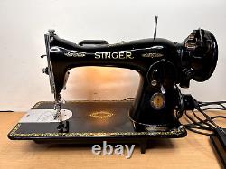 Singer 15-91 Heavy Duty Sewing Machine Serviced Centennial 1948