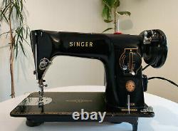 Singer 201K MK2 Heavy Duty Semi Industrial Electric Leather Denim Sewing Machine