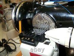 Singer 201k Straight Stitch Heavy Duty Sewing Machine, Expertly Serviced