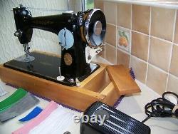 Singer 201k Straight Stitch Heavy Duty Sewing Machine, Expertly Serviced