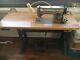 Singer 20u33 Sewing Machine. Heavy Duty Zigzag+ Includes Table and Motor