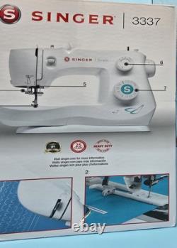 Singer 3337 Heavy Duty Sewing Machine Simple 29 Stitch, factory sealed, new