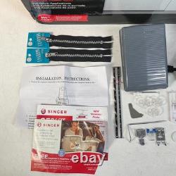 Singer 4411 Heavy Duty Portable Sewing Machine Grey With Pedal And Accessories