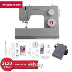 Singer 4452 Heavy Duty Sewing Machine 32 Built-In Stitches Extension Table Metal