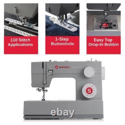 Singer 4452 Heavy Duty Sewing Machine 32 Built-In Stitches Extension Table Metal