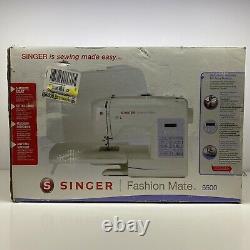 Singer 5500 Fashion Mate Electronic Sewing Machine Heavy Duty NEW NEVER OPENED