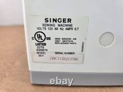 Singer 5511 Scholastic Heavy Duty Sewing Machine with extras