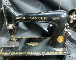 Singer 66 Heavy Duty Sewing Machine Denim Leather Lace