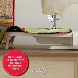 Singer 7258 Sewing & Quilting Machine Green/White 203 Stitch Applications