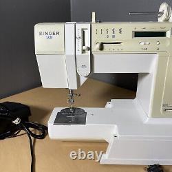 Singer 9334 Computerized Solid State Heavy Duty Sewing Machine LCD Screen