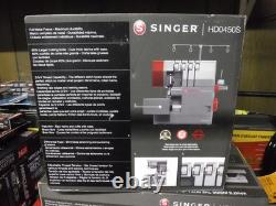 Singer HD0450S Heavy-Duty Serger Sewing Machine #230414 Gray/Red BRAND NEW