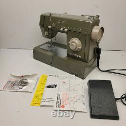 Singer HD105C Sewing Machine Heavy Duty with Light and Foot Pedal CR 606