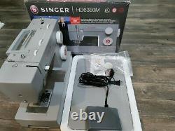 Singer HD6380M Heavy-Duty Sewing Machine & Extension Table Gray F. S