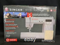 Singer HD6700 Electronic Heavy Duty Sewing Machine New Open Box